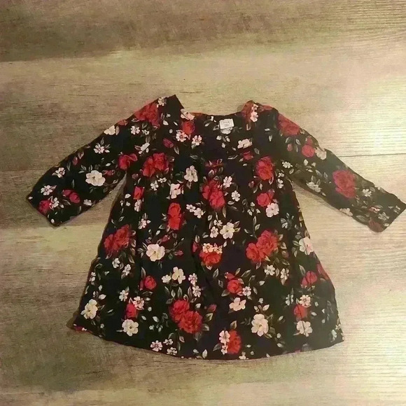 Old Navy Long Sleeve Dress Size 6-12 months - Picture 1 of 3